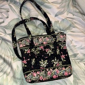 VERA BRADLEY Vintage New Hope Breast Cancer Shoulder Bag (Retired Pattern)